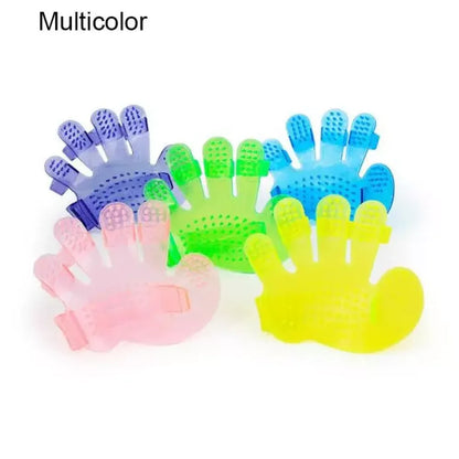 Pet grooming massage glove - home & kitchen