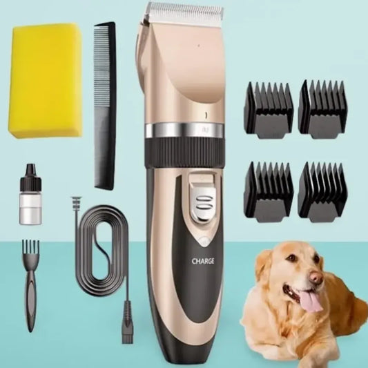 Pet grooming trimmer set
