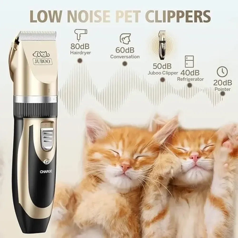 Pet grooming trimmer set