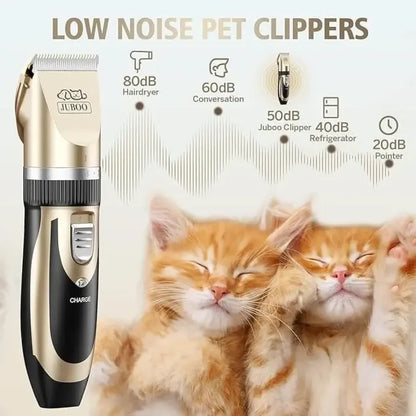 Pet grooming trimmer set