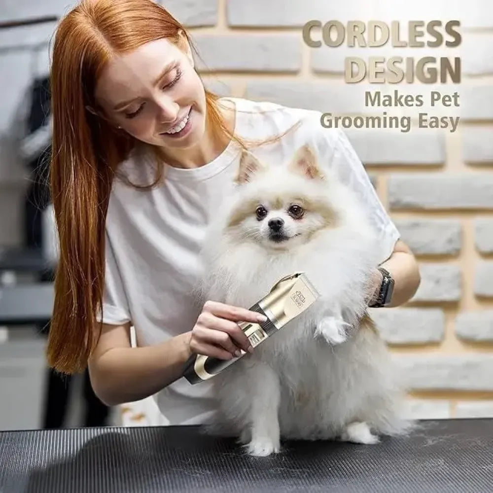 Pet grooming trimmer set