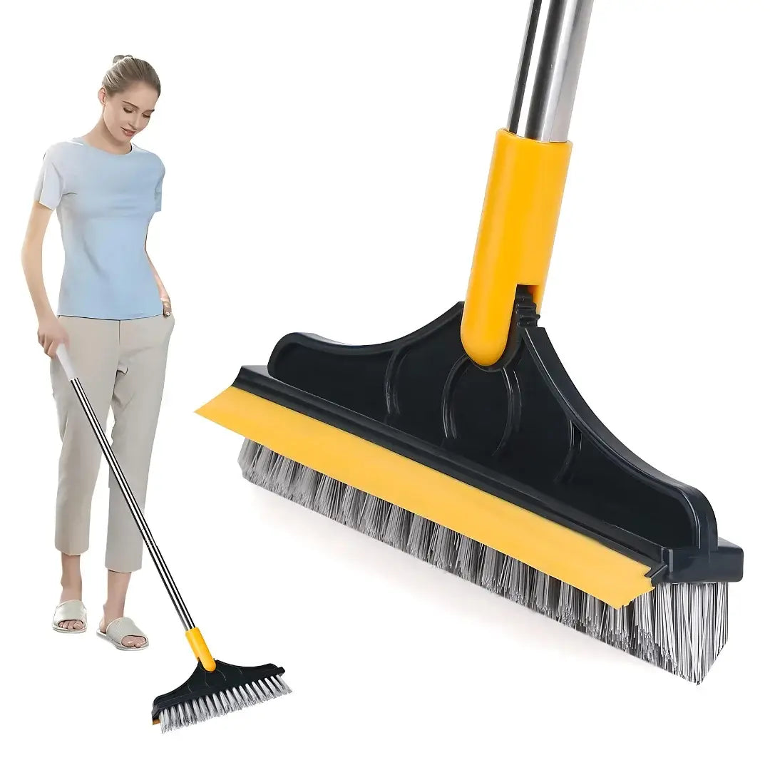 2 in 1 long handle cleaning wiper