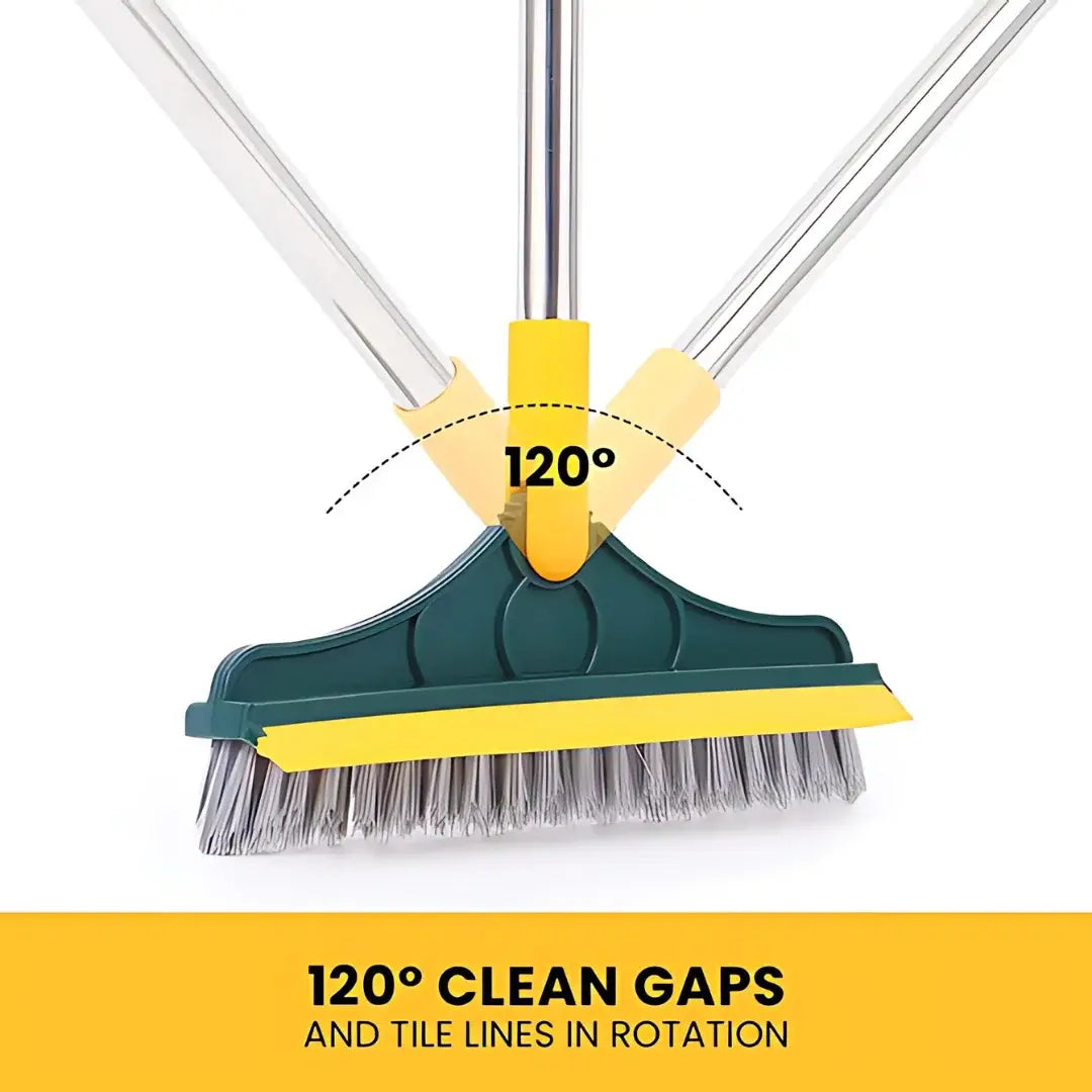 2 in 1 long handle cleaning wiper