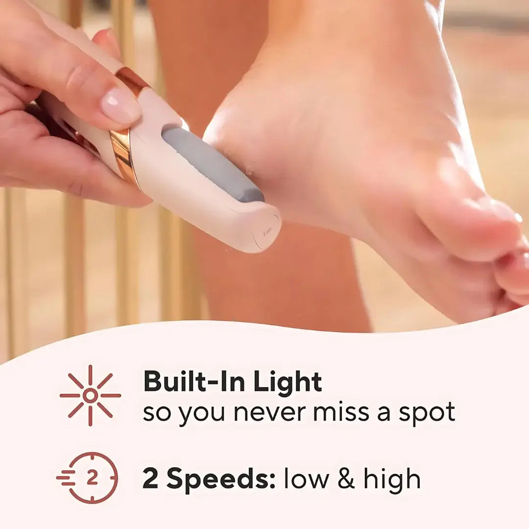 Electric callus remover tool