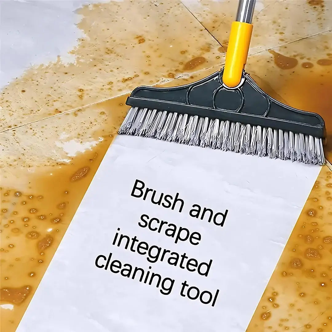 2 in 1 long handle cleaning wiper