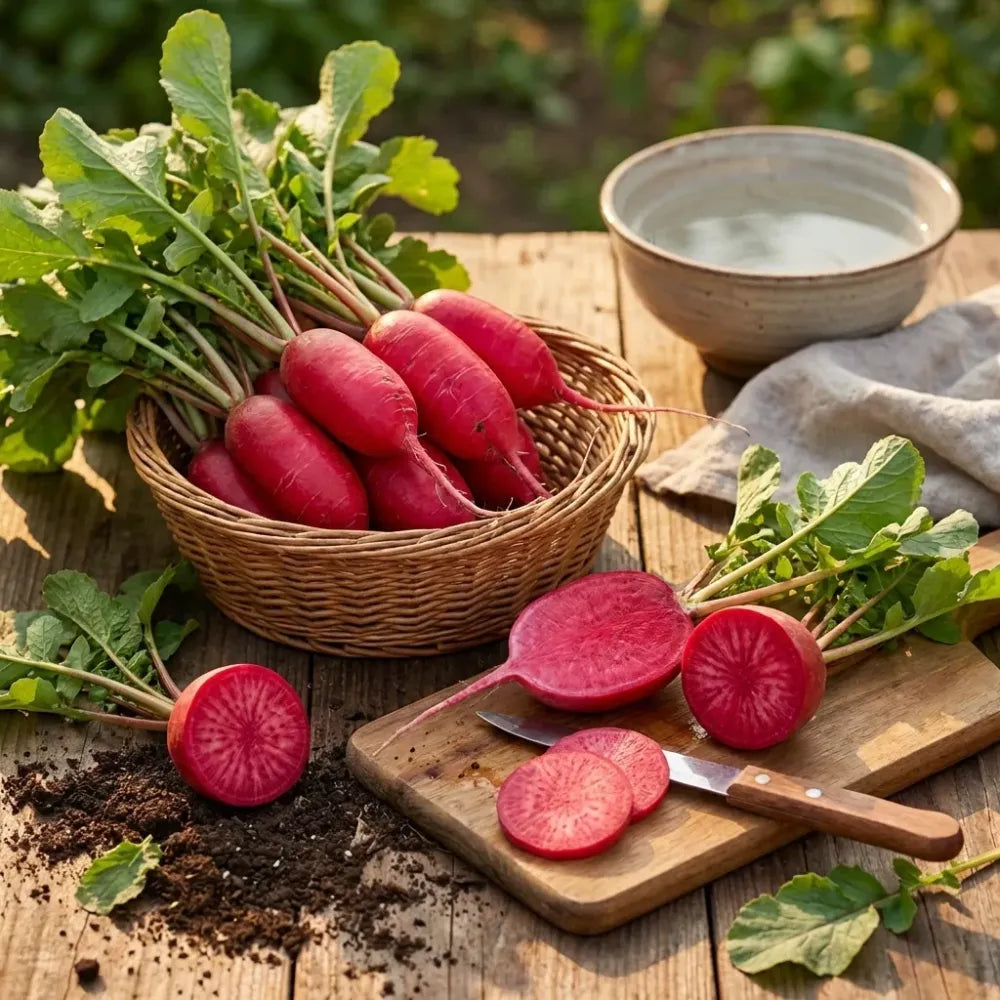 Pineapple radish seeds - gardening