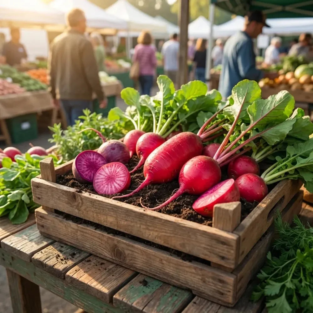 Pineapple radish seeds - gardening