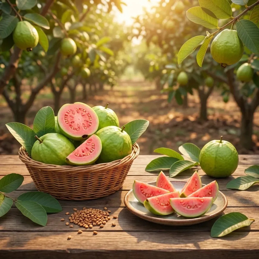 Pink guava seeds (20) - gardening