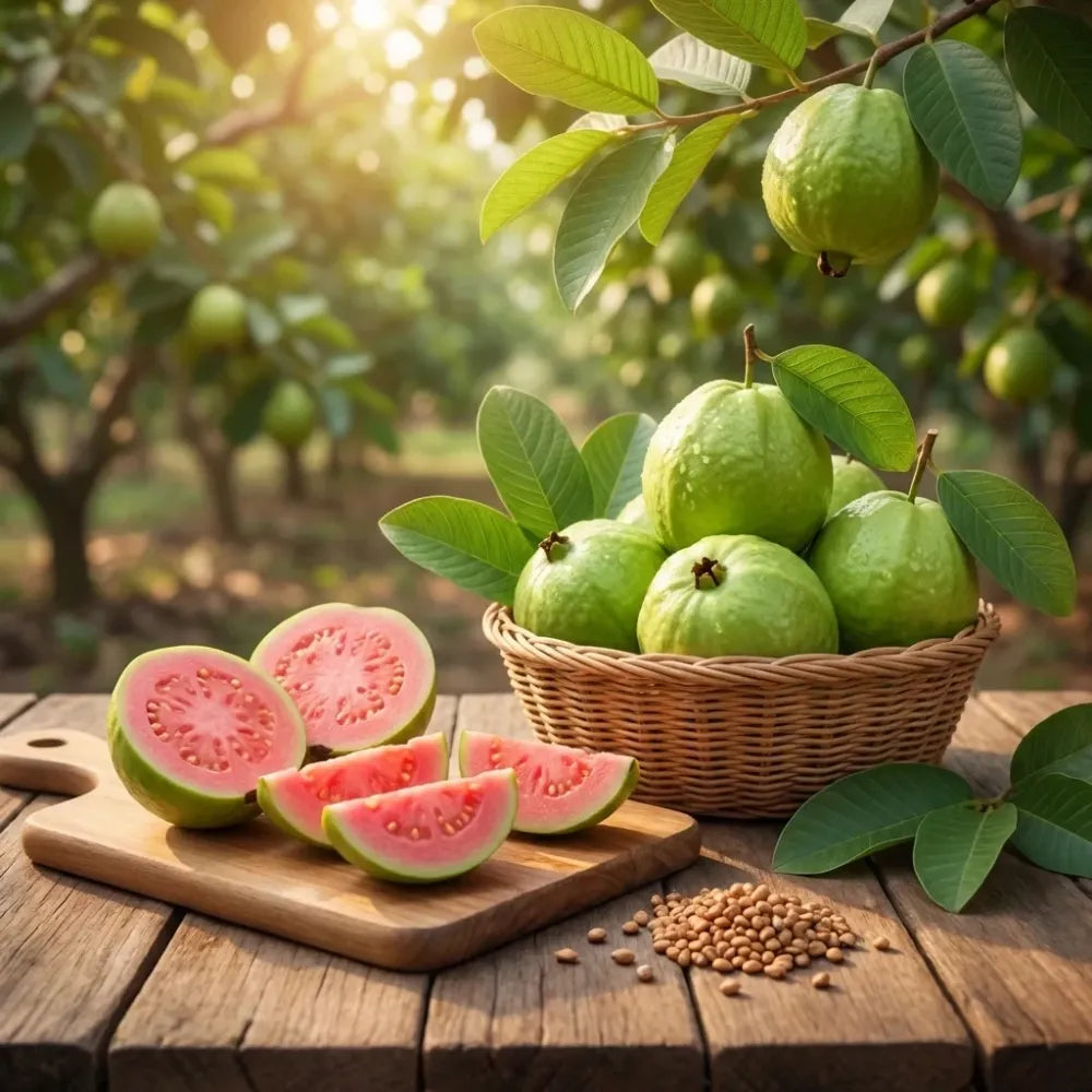 Pink guava seeds (20) - gardening