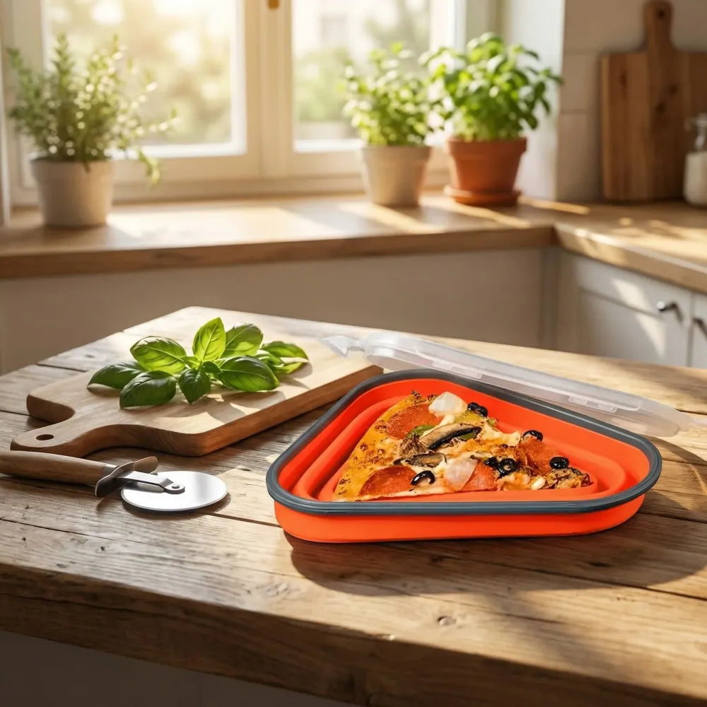 Pizza slice storage container – pack of 1