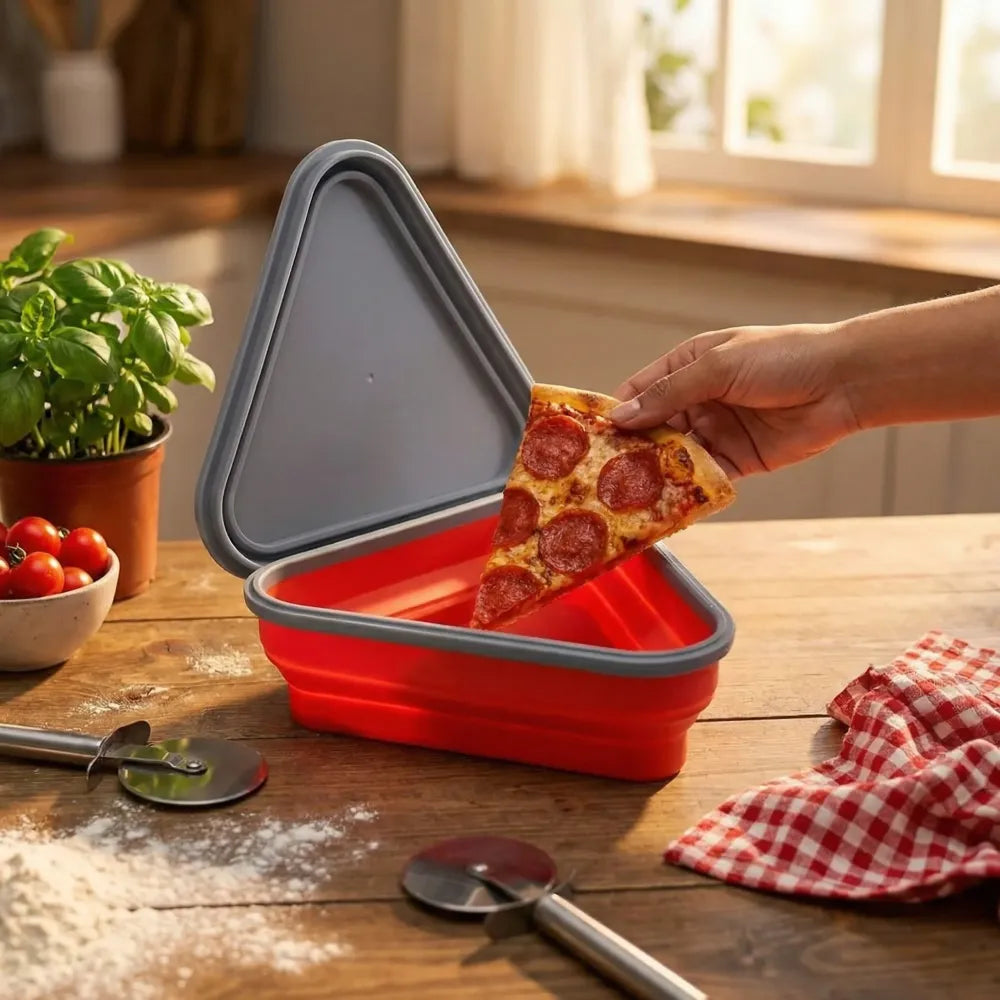 Pizza slice storage container – pack of 1