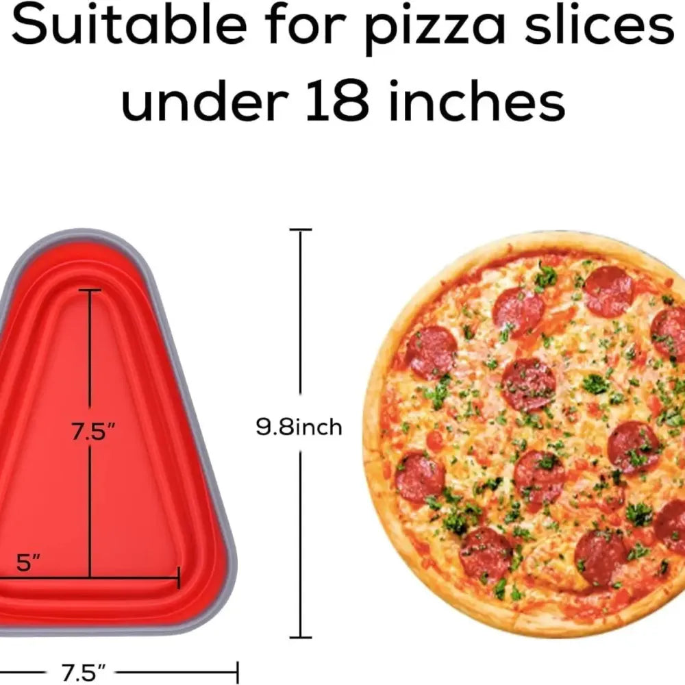 Pizza slice storage container – pack of 1