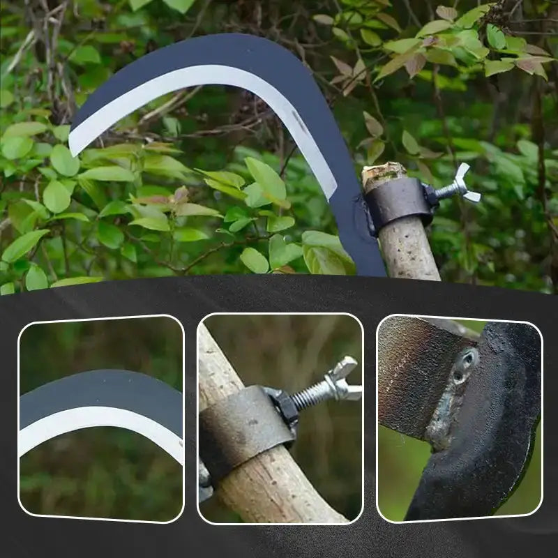 Grass sickle cutter head