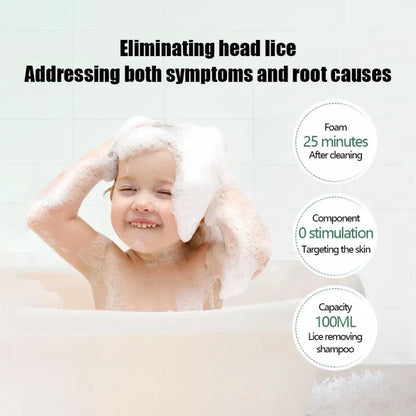 Plant anti-head lice treatment shampoo (pack of 2)