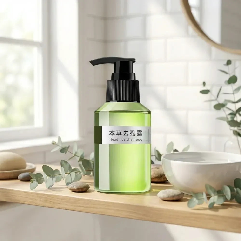 Plant anti-head lice treatment shampoo (pack of 2)