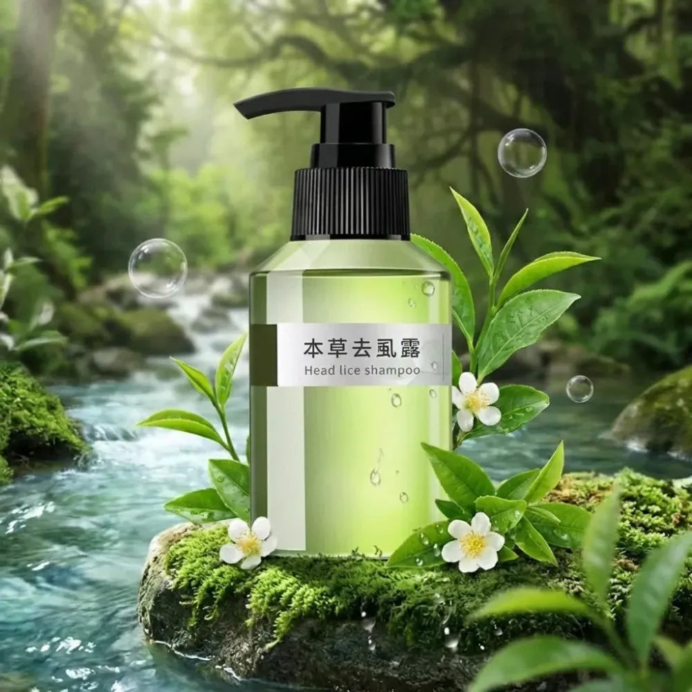 Plant anti-head lice treatment shampoo (pack of 2)