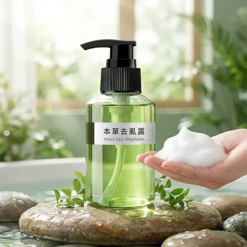 Plant anti-head lice treatment shampoo (pack of 2)