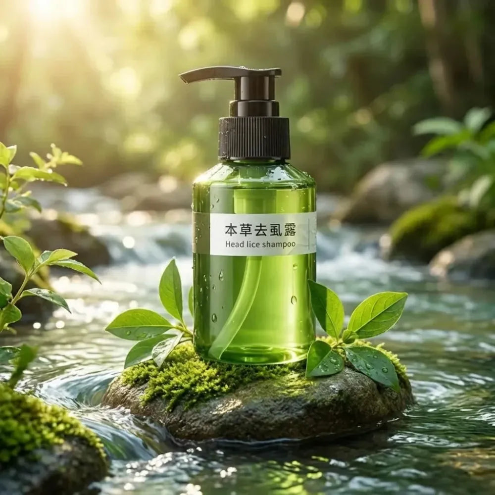 Plant anti-head lice treatment shampoo (pack of 2)