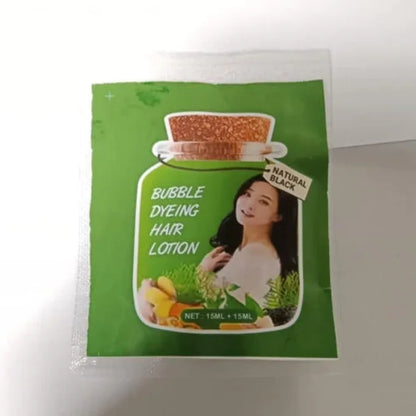 Plant-based grey hair dye