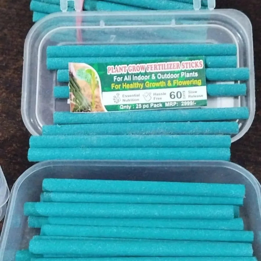 Plant grow fertilizer sticks for plants - 50 stick pack of 2 & 4