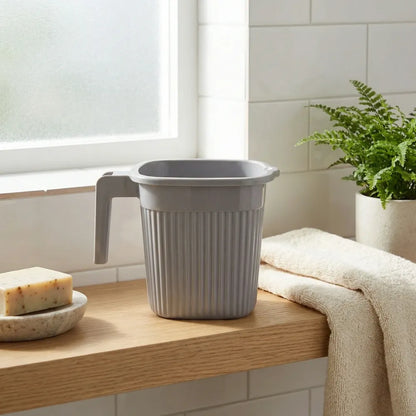 Plastic bath mug – 4 pcs 1000ml - home & kitchen