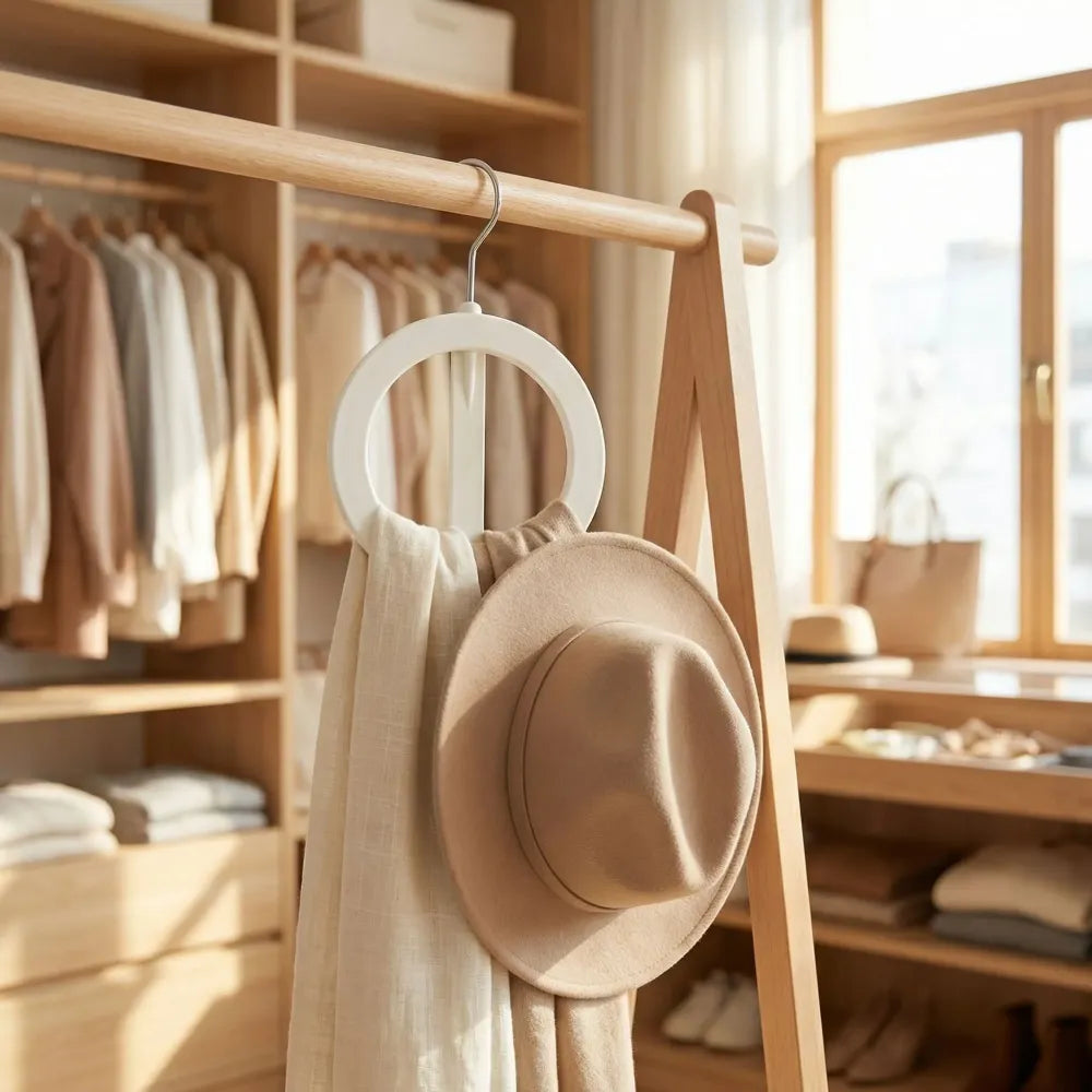 Plastic circle hanger - home improvement