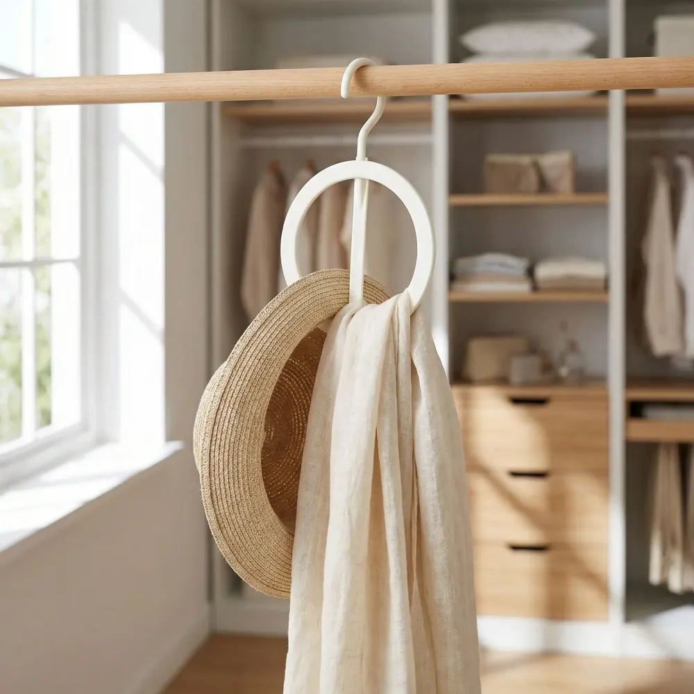 Plastic circle hanger - home improvement