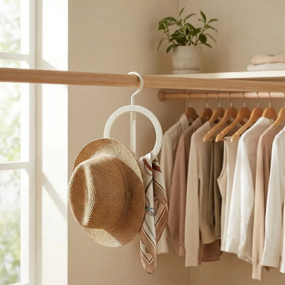 Plastic circle hanger - home improvement