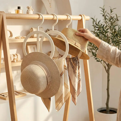 Plastic circle hanger - home improvement