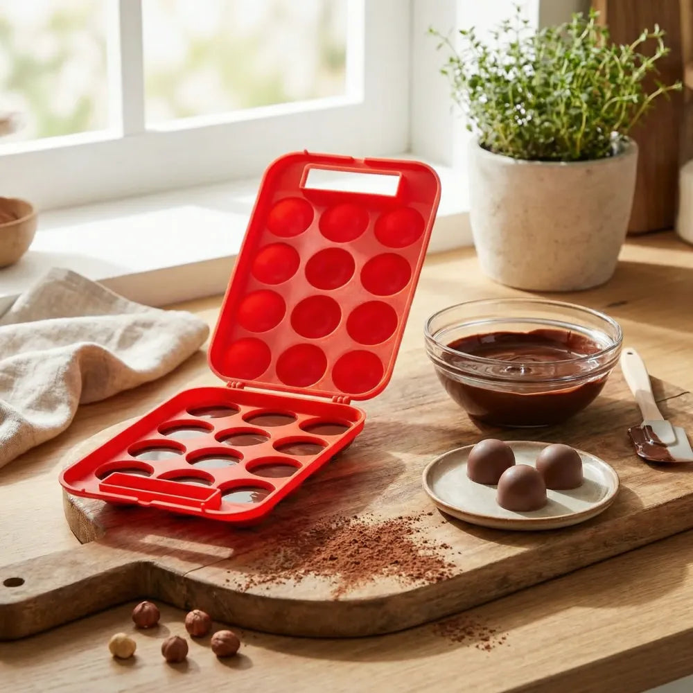 Plastic egg storage tray with lid - home & kitchen