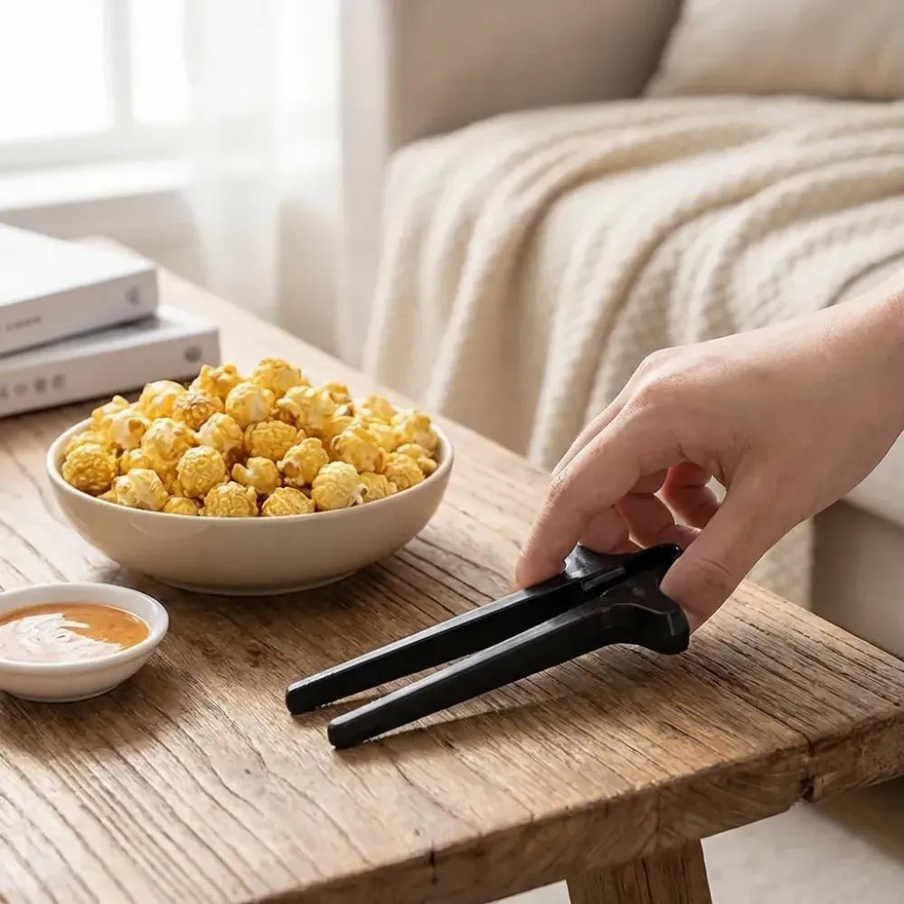 Plastic finger chopsticks for gamers snack clips (1 pc) - home improvement