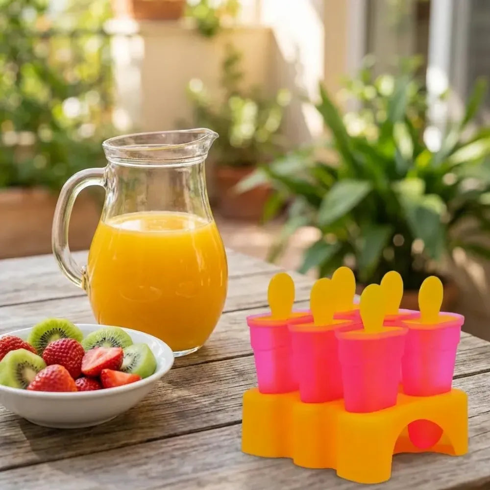 Plastic kulfi moulds set - home & kitchen