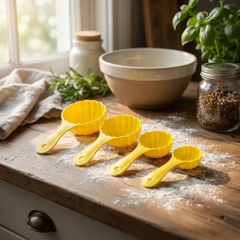 Plastic ladoo mould spoon set - home & kitchen