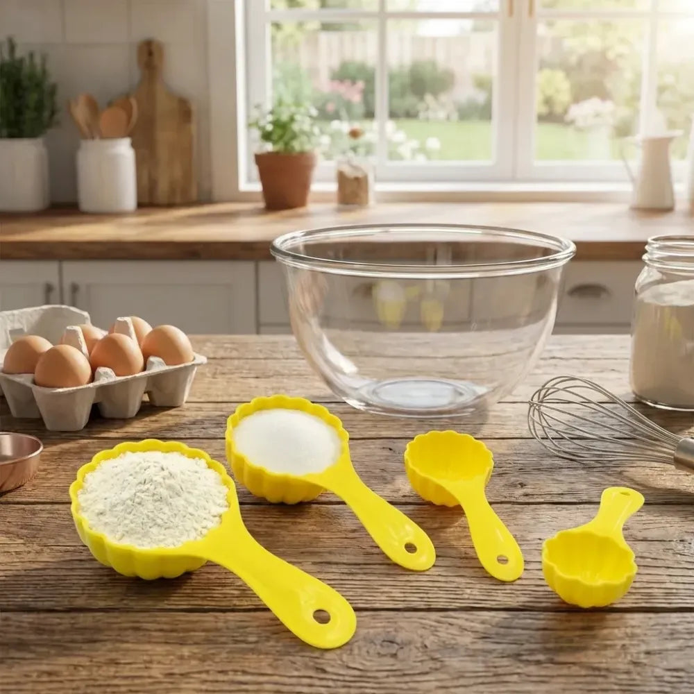 Plastic ladoo mould spoon set - home & kitchen