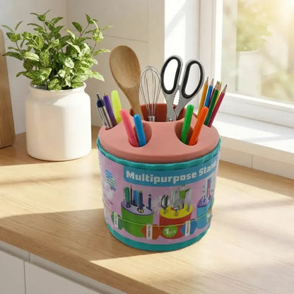 Plastic round desk organizer - home improvement