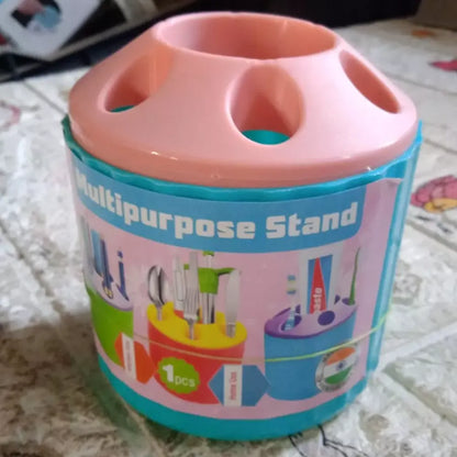 Plastic round desk organizer - home improvement