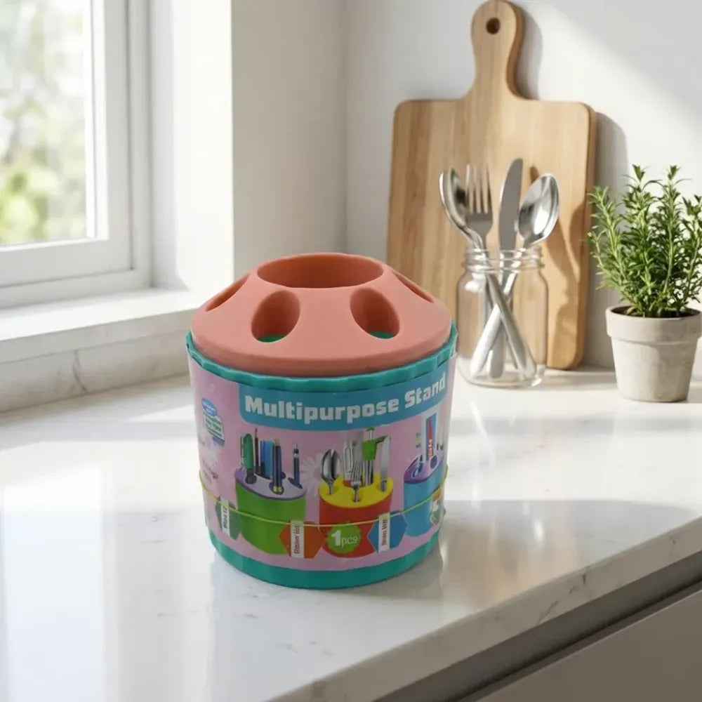 Plastic round desk organizer - home improvement