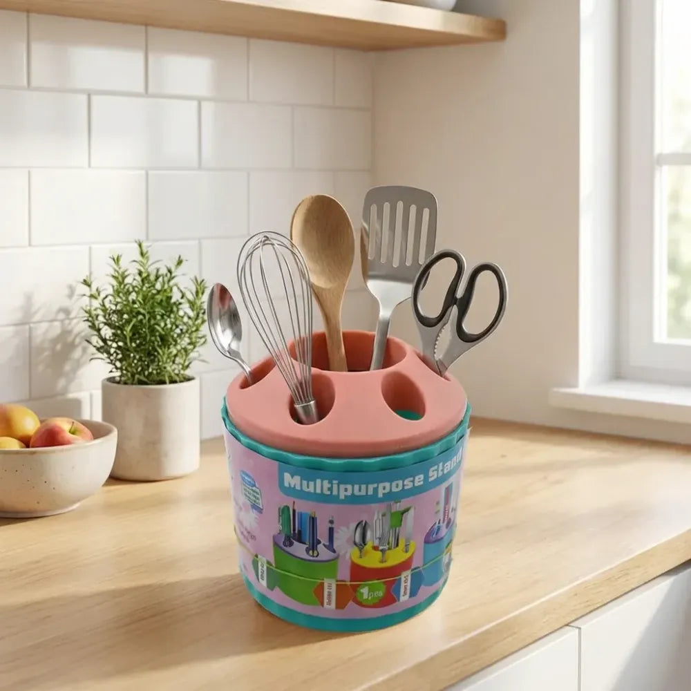 Plastic round desk organizer - home improvement