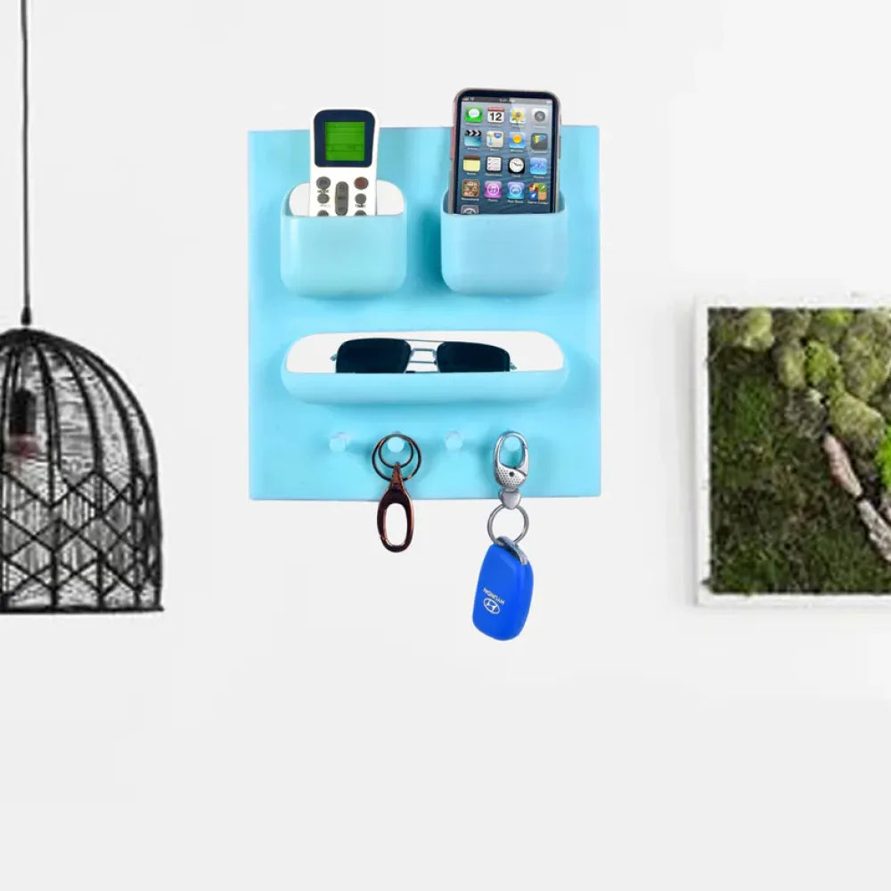 Plastic unbreakable soap dish & toothbrush holder – wall-mounted