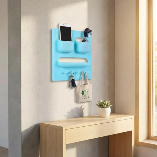 Plastic unbreakable soap dish & toothbrush holder – wall-mounted - home improvement