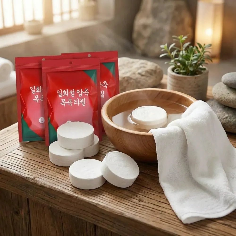 Pocket-sized towel tablets
