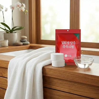 Pocket-sized towel tablets