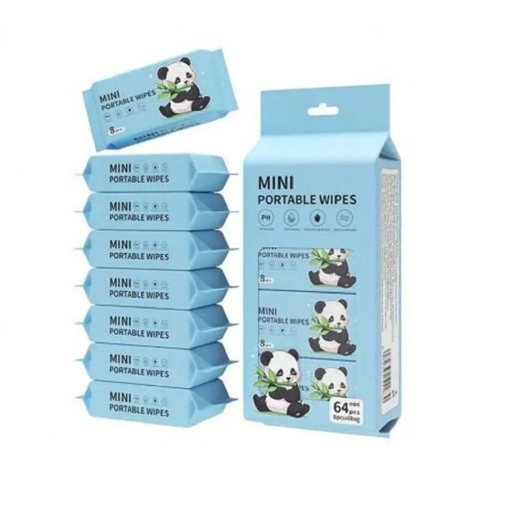 Pocket-sized wipe pods