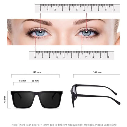 Polarized square sunglasses - summer product
