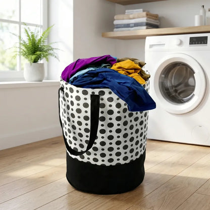 Polka dot laundry bag – 45l