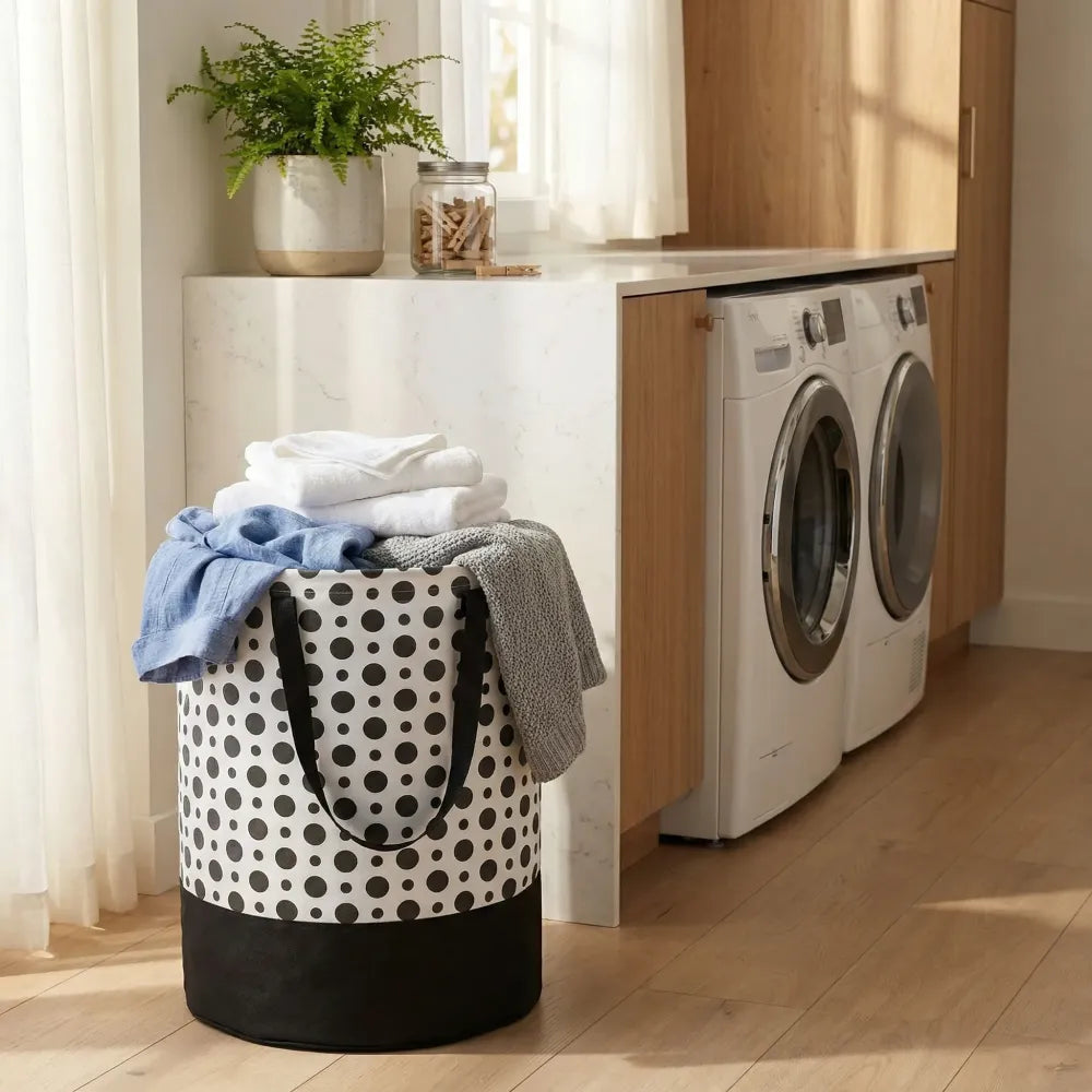 Polka dot laundry bag – 45l