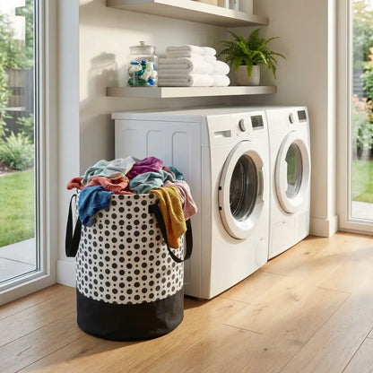 Polka dot laundry bag – 45l