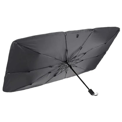 Pop-up car sunshade