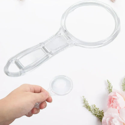 Portable acrylic magnifying glass - home improvement