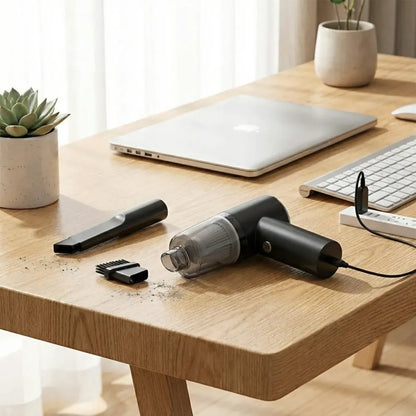 Portable air duster wireless vacuum cleaner